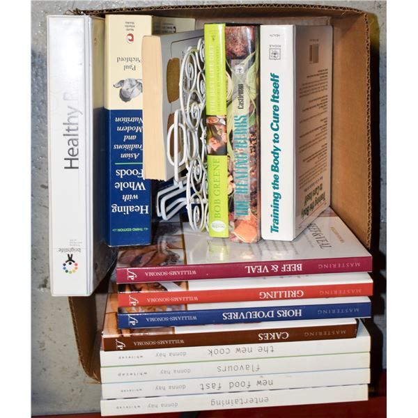 BOX OF WELLNESS AND DR. PHIL BOOKS - THE