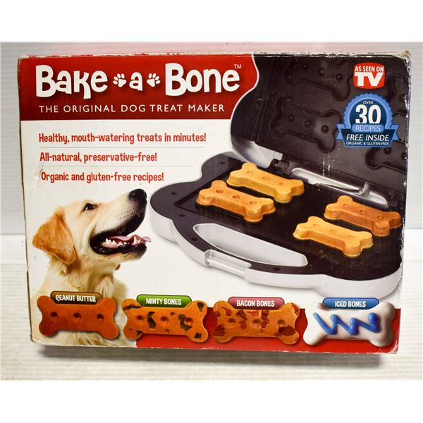 BAKE A BONE ELECTRIC DOG TREAT MAKER