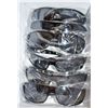 Image 1 : BLACK FRAMED & STYLED ARM SUNGLASSES 6 PER CASE