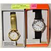 Image 1 : 2 QUARTZ WATCHES NEW IN BOXES TOGETHER