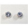 Image 1 : JS212-34 14K CZ EARRINGS