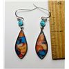 Image 1 : 6)  BOHO WATER DROP EARRINGS.