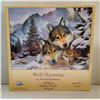 Image 1 : 29)   FACTORY SEALED, 500 PCE PUZZLE OF "WOLF