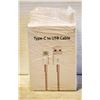 Image 1 : ((NEW)) 5 PACK USB TO TYPE C CHARGER TYPE C CABLE