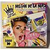 Image 1 : 1000PC POP ART PUZZLE BY NELSON DE LA NUEZ, KING O