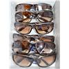 Image 1 : 6 PAIRS OF BROWN CLASSIC STYLE SUNGLASSES