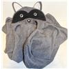 Image 1 : NEW MAINSTAYS KIDS RACCOON BATHROBE