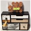 Image 1 : HOME DECOR STORAGE BOX WITH MULTIPLE COMPARTMENTS