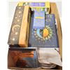 Image 1 : TAROT READING CARDS/BOOK & CD'S- BOX LOT