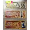 Image 1 : 1972/73/74/ CANADIAN $1/$2/$5 BILLS- LOT OF 8