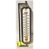 Image 1 : ANTIQUE TAYLOR CAST HANGING WEATHER THERMOMETER