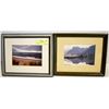 Image 1 : 2 PIECE LANDSCAPE FRAMED PHOTOS 9" X 11"