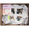 Image 1 : CRYSTAL/ROCK BOOKS & TRAY OF POLISHED STONES