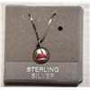 Image 1 : STERLING SILVER 16" NECKLACE WITH PENDANT