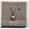 Image 1 : STERLING SILVER 16" NECKLACE WITH PENDANT