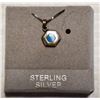 Image 1 : STERLING SILVER 16" NECKLACE WITH PENDANT