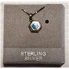 Image 1 : STERLING SILVER 16" NECKLACE WITH PENDANT