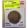 Image 1 : 1896-O BETTER DATE MORGAN SILVER DOLLAR