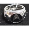 Image 1 : SILVER STAR TREK RING SIZE. 11