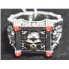 Image 1 : SKULL PUNK METAL RING SIZE. 11