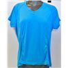 Image 1 : BLUE ATHLETIC SHIRT 100% POLYESTER SIZE M-LARGE