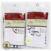 Image 1 : 2 NEW 100% POLYESTER PILLOW CASES
