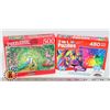 Image 1 : 2 NEW PUZZLES ANIMALS AND FLOWERS