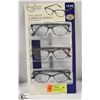 Image 1 : FOSTER GRANT LDS READING GLASSES 3 PACK +2.50