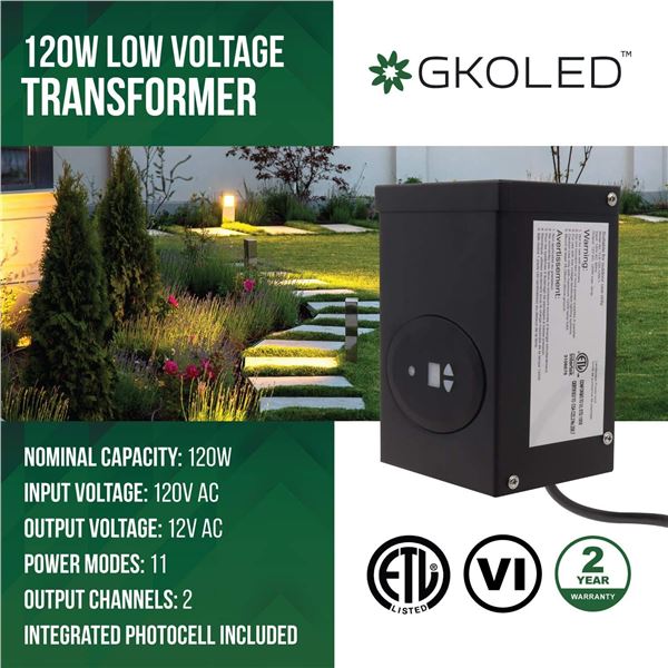 LOW VOLTAGE 120 WATT TRANSFORMER