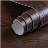 Image 1 : 2 NEW ROLLS OF BROWN WOOD GRAIN CONTACT PAPER