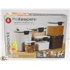 Image 1 : NEW 6PC PROKEEPERS BAKERS STORAGE SET