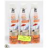 Image 1 : 3 PACK BE BETTER SUN SCREEN SPRAY WET 50+ SPF