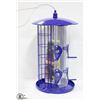 Image 1 : BLUE DELUXE 3-1  METAL BIRD FEEDER NEW