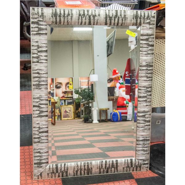 SHOWHOME MIRROR BLACK/SILVER - APPROX 31.5  X 44 