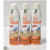 Image 1 : 3 PACK BE BETTER SUN SCREEN SPRAY WET 50+ SPF