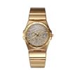 Image 1 : NEW LADIES ROUND SHAPED GOLD TONE CRYSTAL WATCH