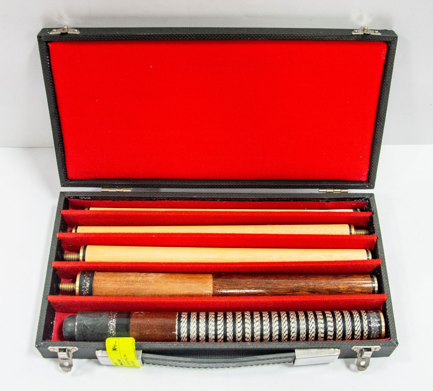 Pool Stick Box 5 PIECE POOL CUE STICK IN ORIGINAL BOX CASE