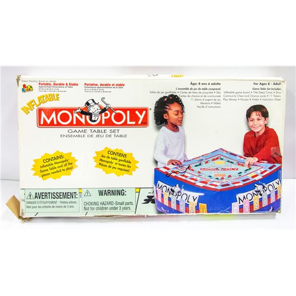 INFLATABLE COMPLETE MONOPOLY GAME