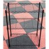 Image 1 : METAL 3-SHELF STORAGE RACK - ADJUSTABLE