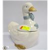 Image 1 : VINTAGE DUCK COOKIE JAR