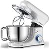 Image 1 : NEW STAND MIXER, WHITE, MADE BY COOKLEE, 6.5QT