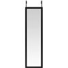 Image 1 : NEW REPACKAGED OVER THE DOOR MIRROR, BLACK FRAME