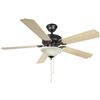 Image 1 : NEW HYPERIKON 42" CEILING FAN WITH DOME LIGHT