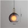 Image 2 : NEW REPACKAGED SPHERICAL GLASS PENDANT LIGHT