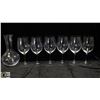 Image 1 : SET RIEDEL WINE GLASSES AND CARAFE