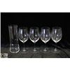 Image 1 : SET OF RIEDEL WINE GLASSES AND CARAFE