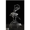 Image 1 : BALLERINA DANCING GLASS DECOR PIECE 8" TALL