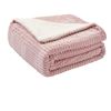 Image 2 : NEW COZY BLISS PREMIUM PINK PLUSH BLANKEY,90 X 90"