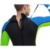 Image 3 : NEW TRI COLOUR 3MM FULL DIVING WETSUIT, XL SIZE