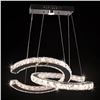 Image 1 : REPACKAGED MODERN C-SHAPE CRYSTAL CHANDELIER